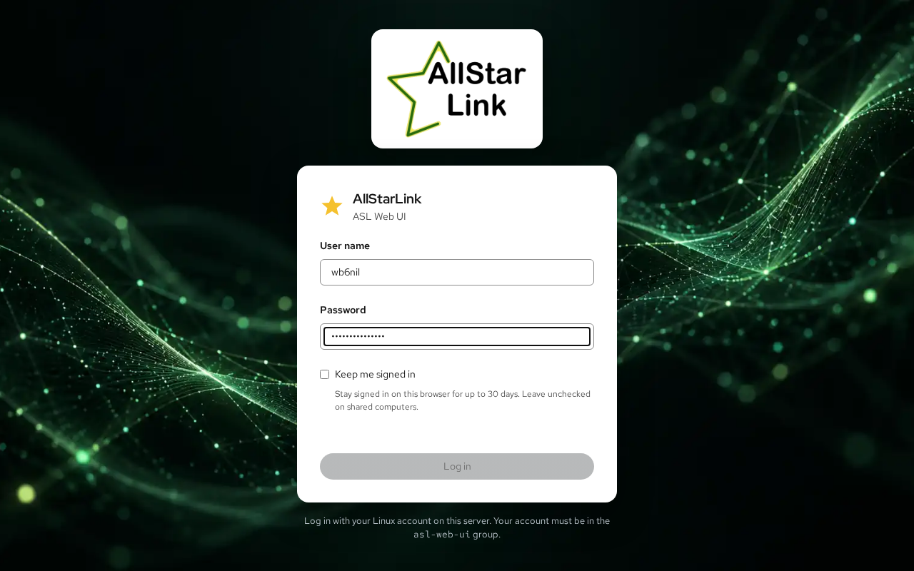Login Page